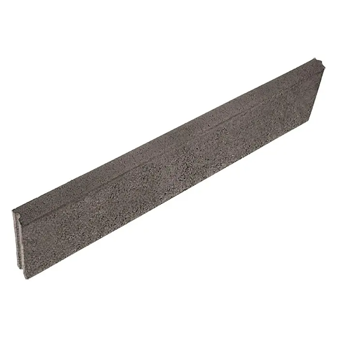 EHL Rasenkante - 100 x 5 x 30 cm, Anthrazit, Beton - Grauer Rasenkantenstein aus Beton, ideal für die Gestaltung von Gartenwegen und Beetbegrenzungen. Praktisch und robust für den Außenbereich.