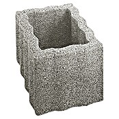 Pflanzstein Rasterstein (Grau, 40 x 30 x 25 cm, Beton)