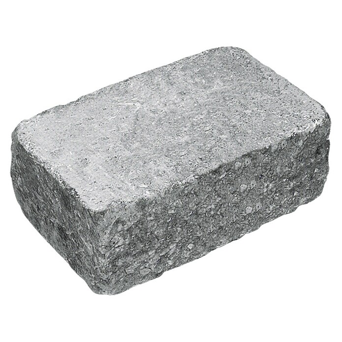 EHL Antikmur Stapelsteen (25 x 20 x 10 cm, Grijs/Antraciet)