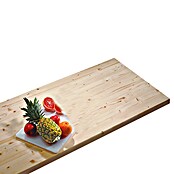 Massivholzplatte (Fichte, 200 x 60 x 4 cm)