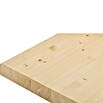 Massivholzplatte (Fichte, 200 x 60 x 4 cm)