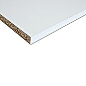 Möbelbauplatte (Weiß, L x B: 260 x 30 cm, Stärke: 1,9 cm)