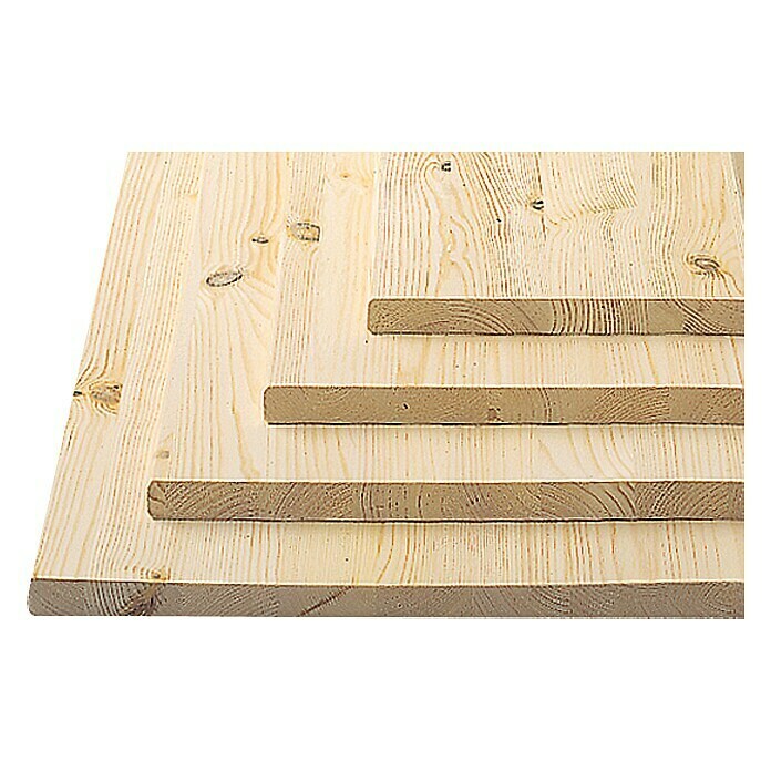 Do it wood Tablero de madera laminada (Pino, 200 x 25 x 1,8 cm)