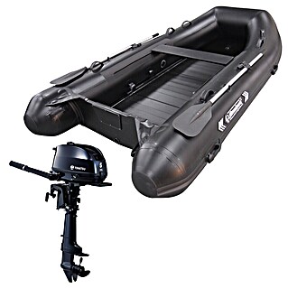 Tohatsu Schlauchboot-Set MFS 5 DDS Motor & Allroundmarin T320 Schlauchboot (Motorleistung: 3,7 kW)