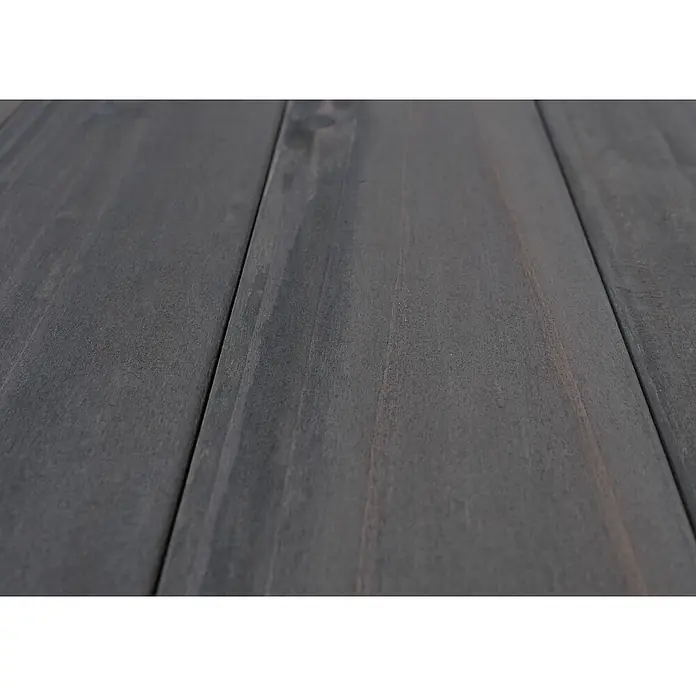 Hochbeet | HxBxT 114x85x44cm | Pflanz-/Blumenkasten Pflanzkübel Rankgitter Rankhilfe Spalier Holz FSC® | Anthrazit-Grau -  - Dunkelgraue Holzplanken, gebeizt oder verwittert, bilden eine texturierte Oberfläche oder Bodenbelag.