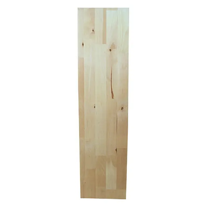 Exclusivholz Leimholzplatte - Birke, Qualitätsstufe Leimholzplatte: B/B, 800 x 200 x 18 mm - Helles Holzbrett mit verschiedenen Maserungen. Ideal für Bastelarbeiten oder als Tischplatte. Natürliche Optik.
