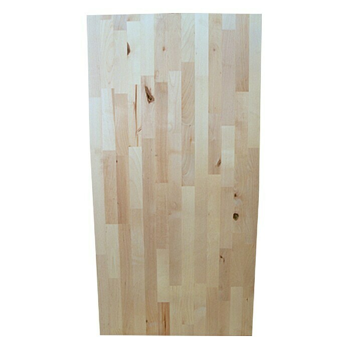 Exclusivholz Tablero de madera laminada (Abedul, 800 x 600 x 18 mm)