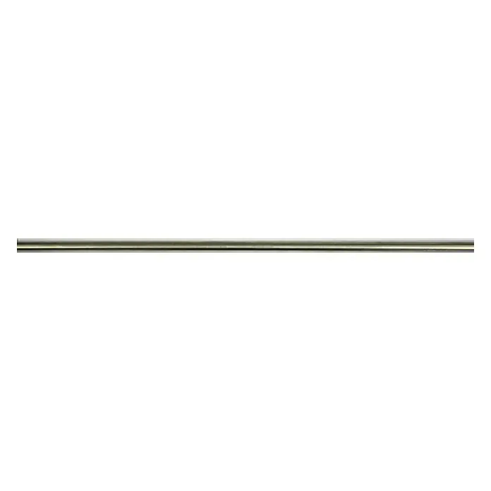 Treba Frewa Edelstahlstange B20 - Länge: 750 mm, 1 Stk. - Eine silberne Gardinenstange, ideal zur Befestigung von Vorhängen und Gardinen im ganzen Haus. Das Produkt ist robust und langlebig.