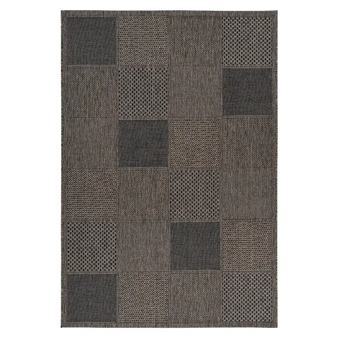 Kayoom Outdoor-Teppich Indonesia Sulawesi - Taupe, 230 x 80 cm, 100 % Polypropylen - Draufsicht
