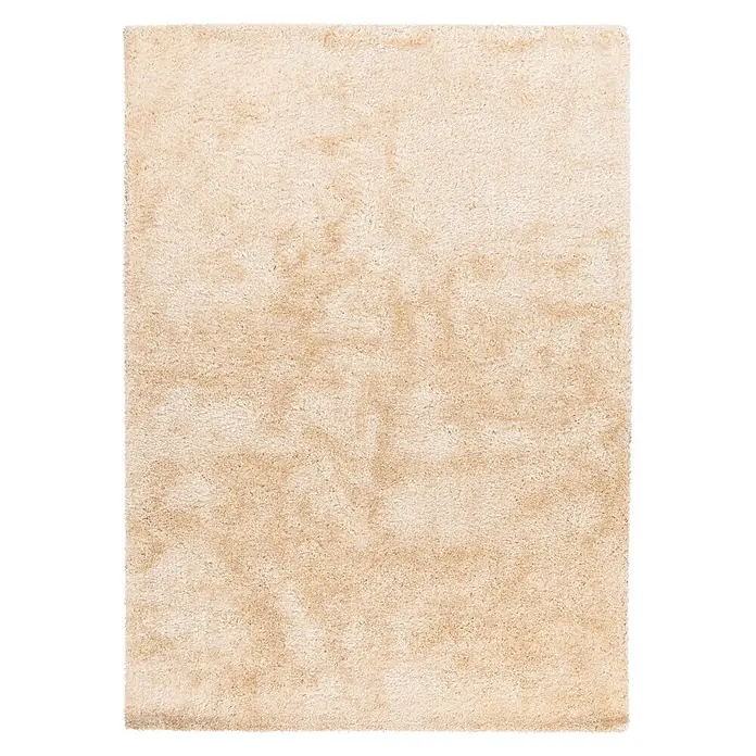 Kayoom Hochflorteppich Soul 8120 - Creme, 200 x 200 cm, 100 % Polyester - Draufsicht