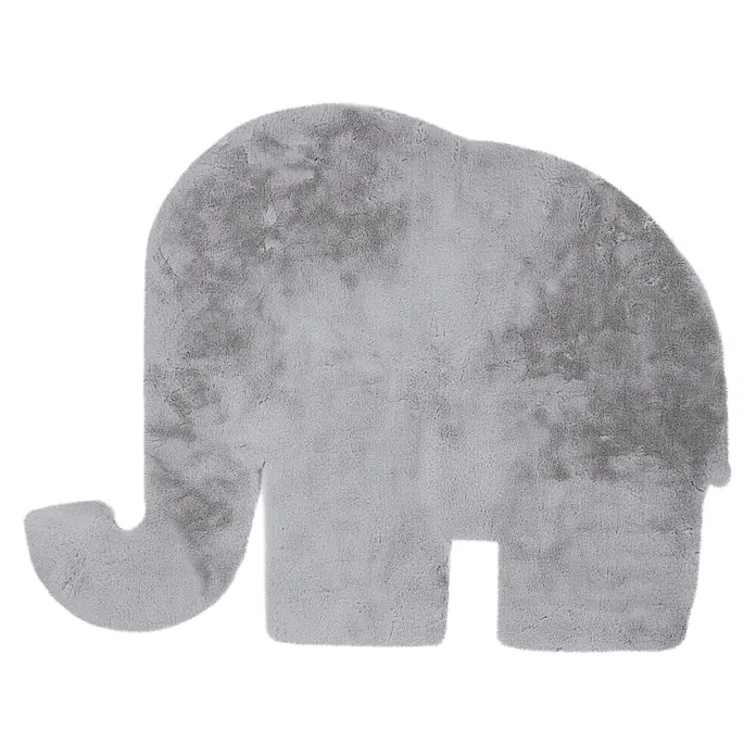 Kayoom Kinderteppich Lille 864 - Grau, 99 x 76 cm, 100 % Polyester - Draufsicht