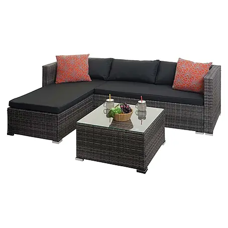 Mendler  Loungemöbel-Set HWC-F57