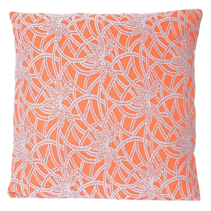 Mendler Loungemöbel-Set HWC-F57 - 3 -tlg., Polyrattan, Braun, Kissen dunkelgrau mit Deko-Kissen, Braun, dunkelgrau - Oranges Kissen mit komplexem weißem Texturmuster.