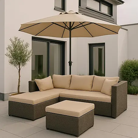 Mendler  Loungemöbel-Set HWC-O46
