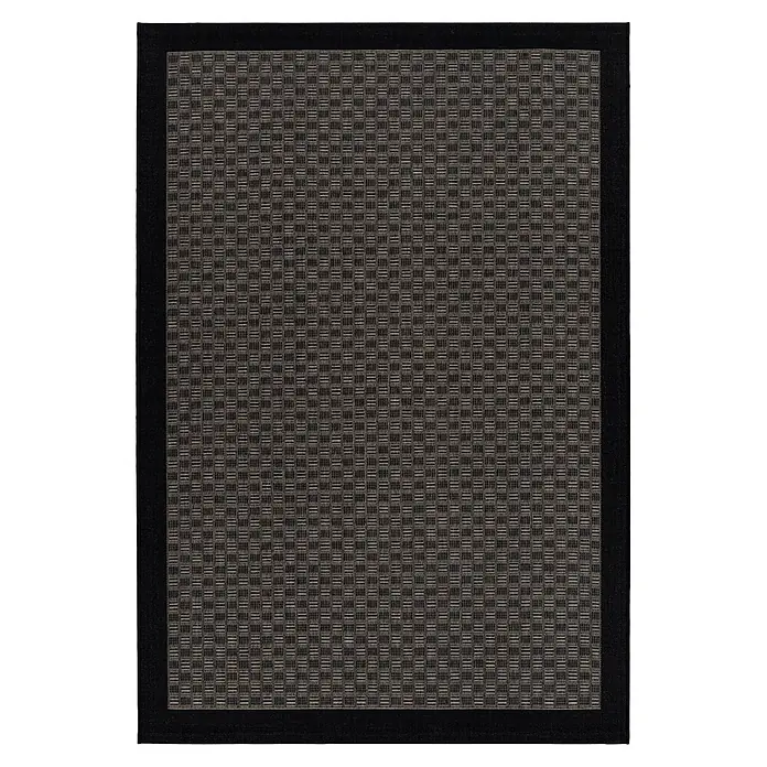 Kayoom Outdoor-Teppich Indonesia Banjar - Taupe, 150 x 80 cm, 100 % Polypropylen - Draufsicht
