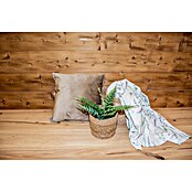 Wandverkleidung Blockwand Thermofichte (L x B: 253 x 19,6 cm, Braun) | BAUHAUS