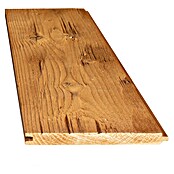 Wandverkleidung Blockwand Thermofichte (L x B: 253 x 19,6 cm, Braun) | BAUHAUS