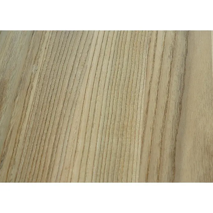 Bistrotisch | HxBxT 75x70x70cm | Industrial Gastro Metall Ulme Massivholz MVG | Hellbraun | Bartisch Thekentisch -  - Helle Holzplatte mit ausgeprägter gerader Maserung.