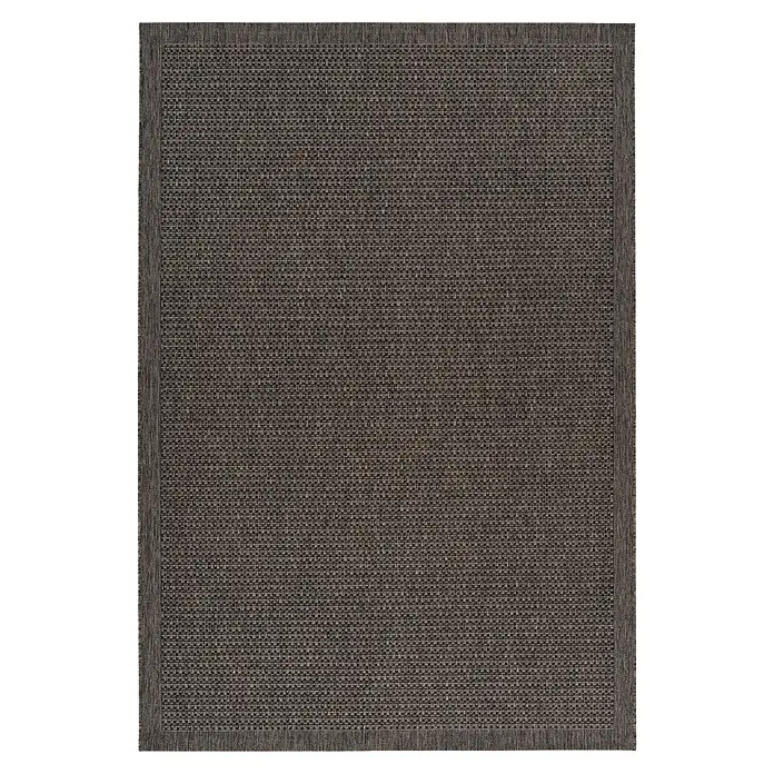 Kayoom Outdoor-Teppich Indonesia Kediri - Taupe, 150 x 80 cm, 100 % Polypropylen - Draufsicht