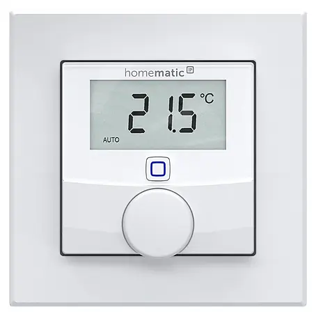 Homematic IP  Funk-Raumthermostat mit Luftfeuchtigkeitssensor HmIP-WTH-3