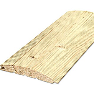 Profilno drvo za drvenu kućicu (Smreka/jela, D x Š: 3.000 x 121 mm)