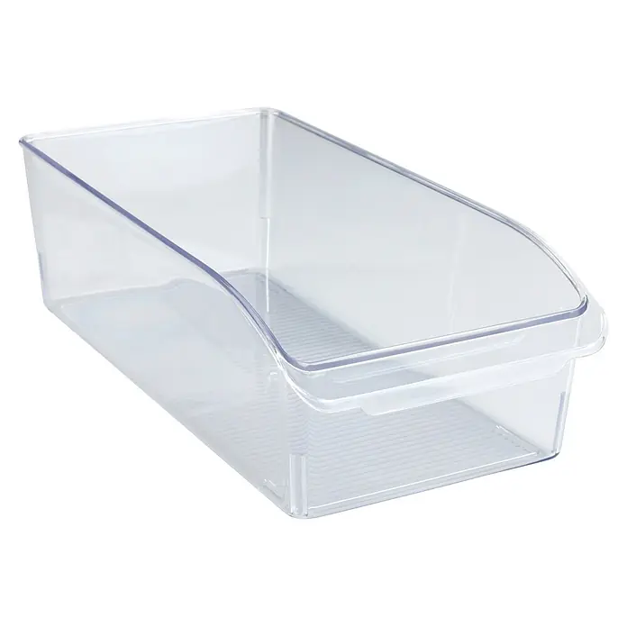 Wenko Organizer - L x B x H: 31 x 15 x 9,5 cm, Transparent - Transparenter Kunststoff-Organizer mit schräger Öffnung für einfachen Zugriff.