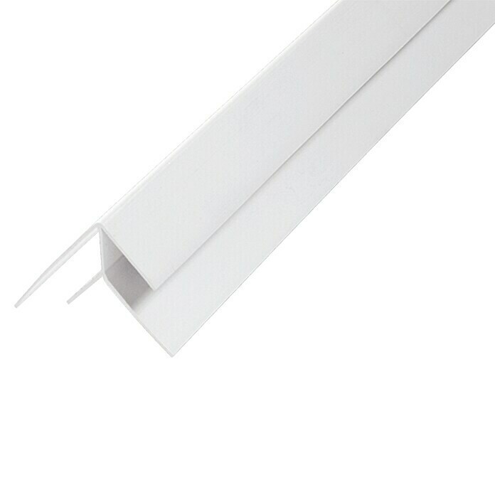 BaukulitVox Basic-Line Unutarnji i vanjski kutni profil (Bijelo, 3.000 x 40 x 40 mm)