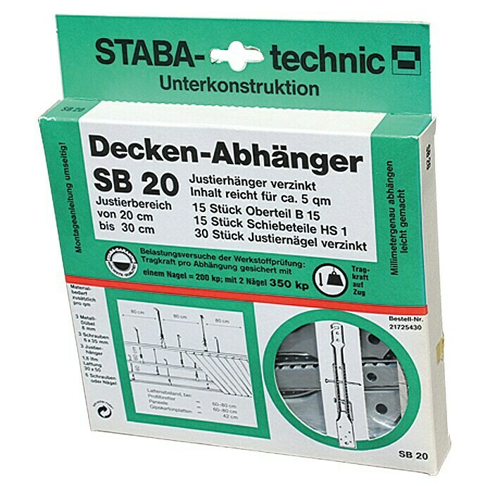 STABA-technic Deckenabhänger SB 20