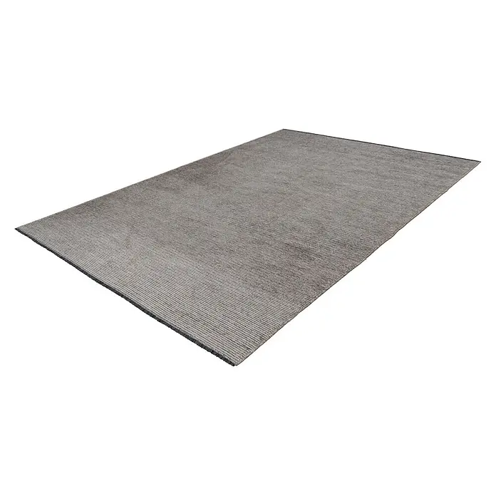 Kayoom Outdoor-Teppich Trendy Touch 425 - Silber, 290 x 200 cm, 100 % Polyester - Diagonale Ansicht