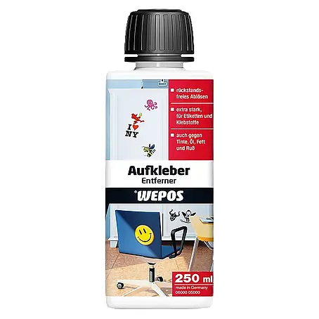 Wepos  Aufkleber-Kleberesteentferner