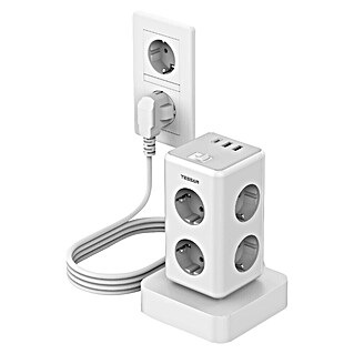 Napajalni razdelilnik 6xAC 8xUSB-A USB-C (Dolžina kabla: 2 m)