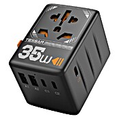 Potovalni adapter za vtičnice  () | 3238 - Reisestecker | CBDD - Zwischenstecker | CBD - Verlängerungen, Tischsteckdosen, Kabelt | CB - Elektroinstallation | C - Elektro | BAUHAUS