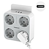 Vtičnica z USB 4xAC, 2xUSB-A, USB-C  (S stikalom) | 3330 - Stecker innen | CBGA - Stecker/Kupplungen | CBG - Stecker, Kupplungen Lampenfassungen | CB - Elektroinstallation | C - Elektro | BAUHAUS