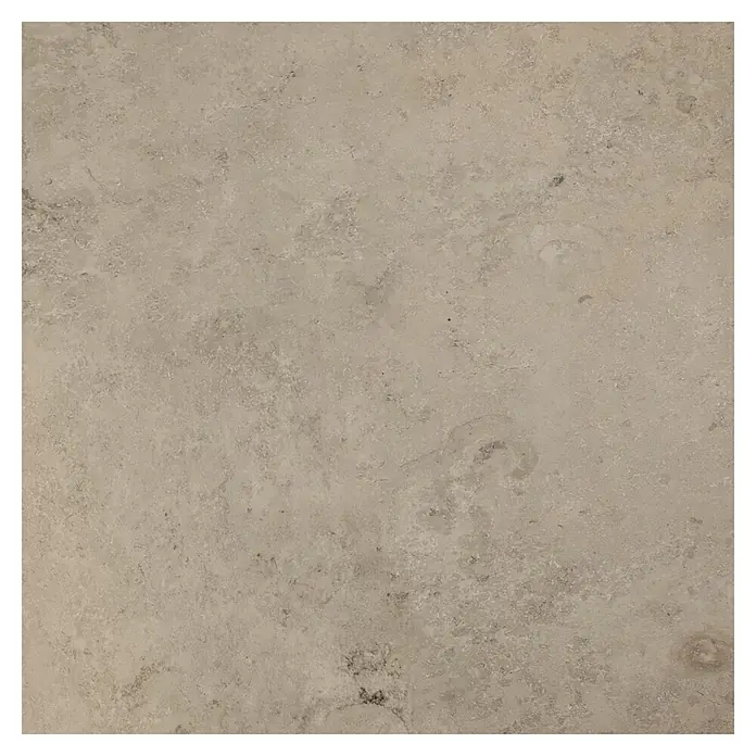 Feinsteinzeugfliese Fossil - 60 x 60 cm, Natur, Matt - Texturierte beigegrau melierte Fliese.
