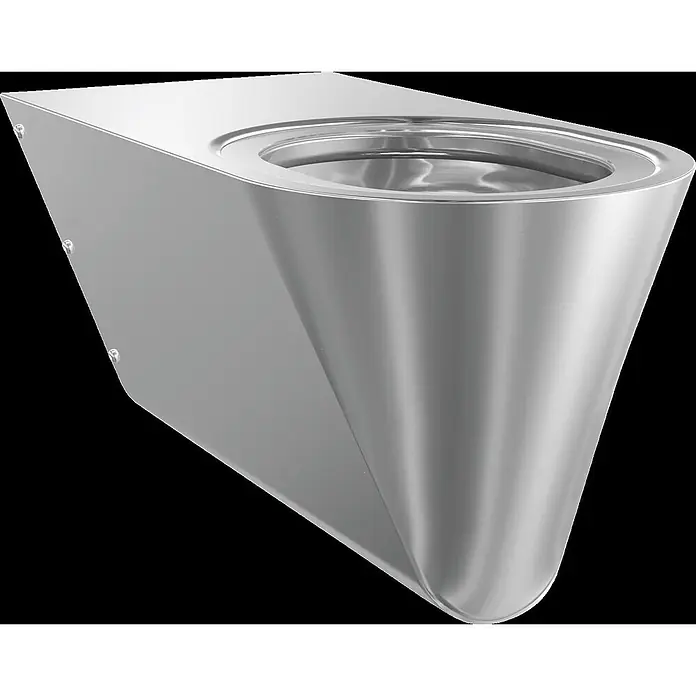 KWC Waschbecken KWC -  - Wandhängendes Edelstahl-WC mit schlankem und robustem Design.