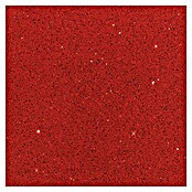 Kwarts-composietsteen (30 x 30 cm, Rood, Glanzend)