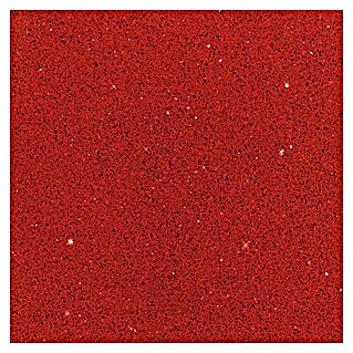 Tegel van kwartssteen tegel (30 x 30 cm, Rood, Glanzend)