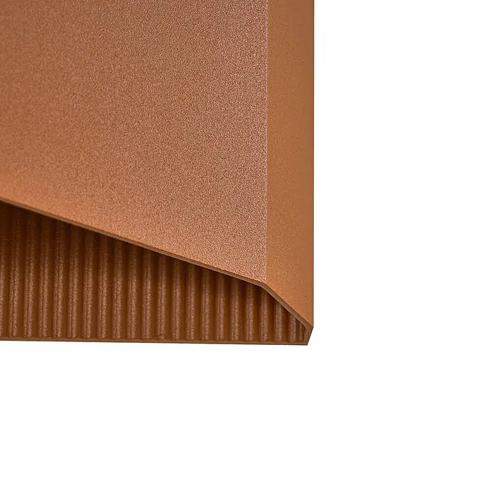 Lindby Außenwandleuchte Anlira - braun / rost, IP65