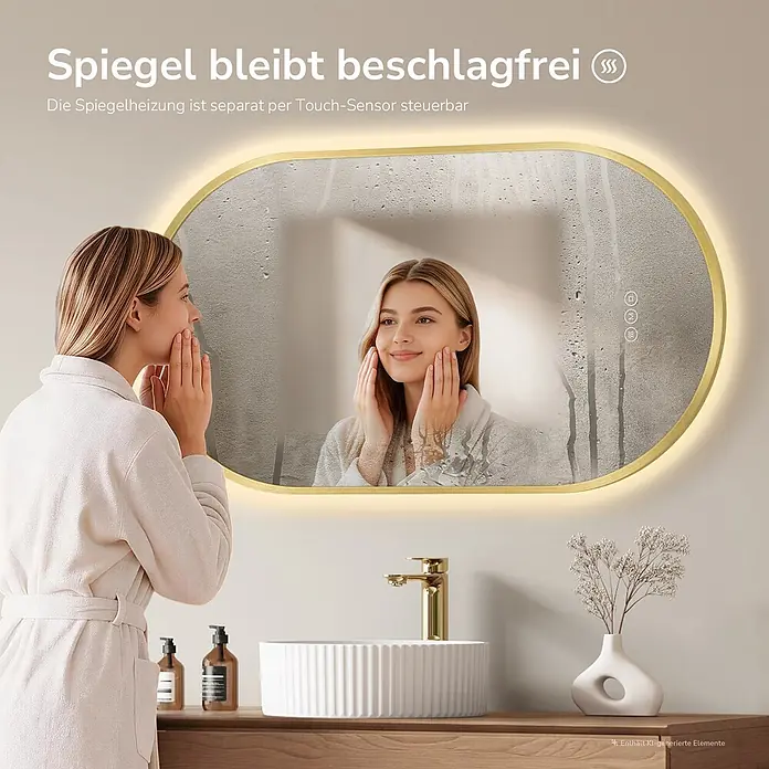 Emke Lichtspiegel Glowrim LM37 - 90 x 50 cm