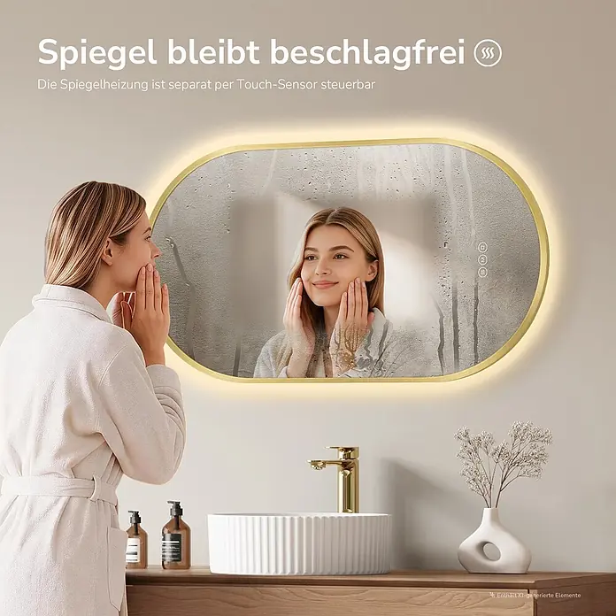 Emke Lichtspiegel Glowrim LM37 - 75 x 45 cm