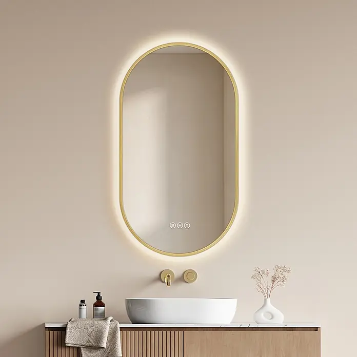 Emke Lichtspiegel Glowrim LM37 - 75 x 45 cm