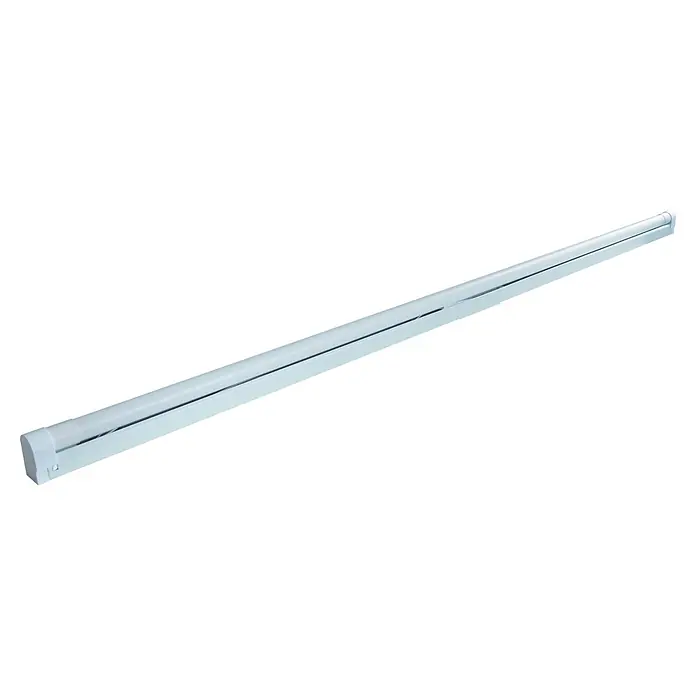 REV LED-Lichtleiste - L x B x H: 152,5 x 3,2 x 5,4 cm, Lichtfarbe: Neutralweiß, 24 W, 230 V - Weiße lange Leuchtstofflampe mit integrierter Röhre, zur Decken- oder Wandmontage geeignet.