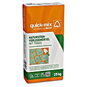 Quick-Mix Naturstein-Verlegemörtel (25 kg, Trass)