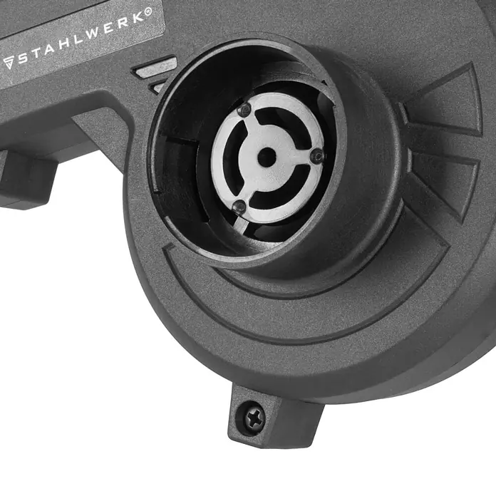 STAHLWERK Akku-Laubbläser mit Saugfunktion 20 Volt 98 m/s 0 – 18000 U/min - 20 V, 1 Akku, 2 Ah, Blasgeschwindigkeit: 350 km/h, Blasleistung: 3,2 m³/min