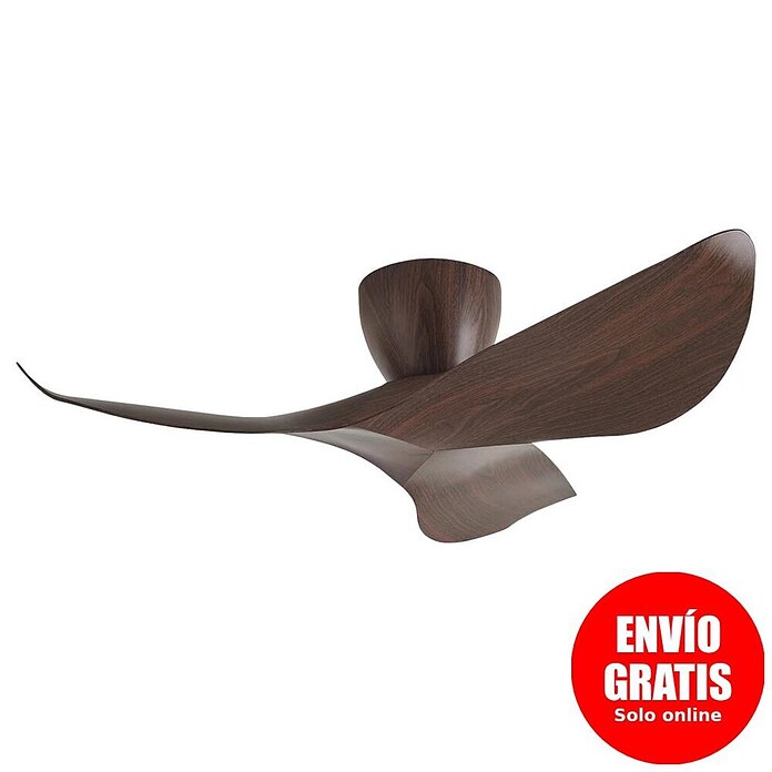 Alemar Ventilador de techo Venice (Madera Oscura, 97 cm, 7 W - 30 W) | BAUHAUS