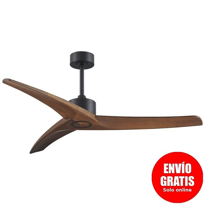 Alemar Ventilador de techo Cancun (Madera Oscura, 132 cm, 7 W - 40 W) | BAUHAUS