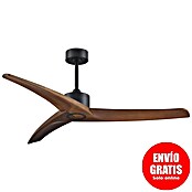 Alemar Ventilador de techo Cancun (Madera Oscura, 132 cm, 7 W - 40 W) | BAUHAUS