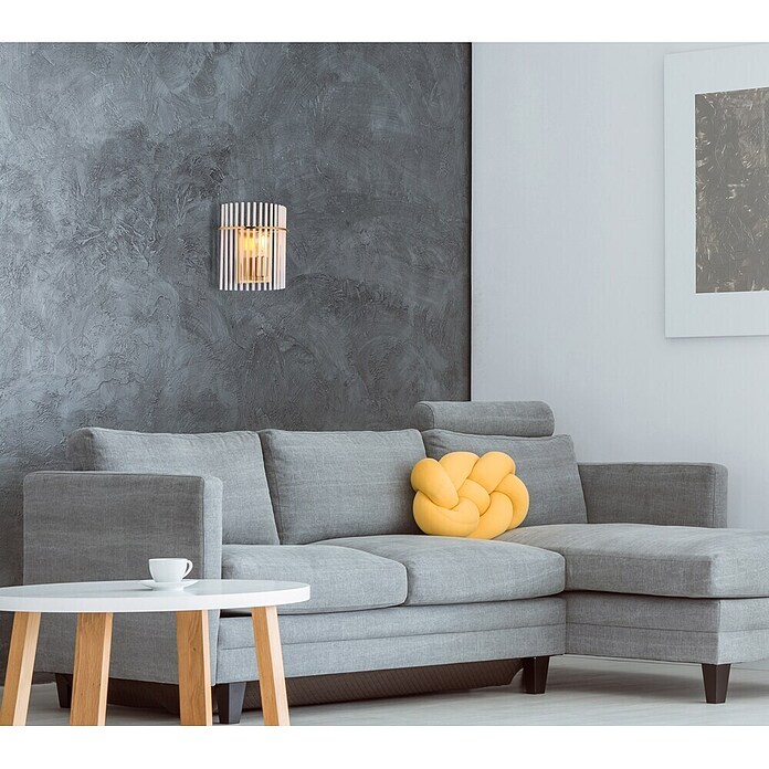 Globo Wandleuchte Gorley (60 W, Farblos, E27, B x H: 250 x 260 mm) | BAUHAUS