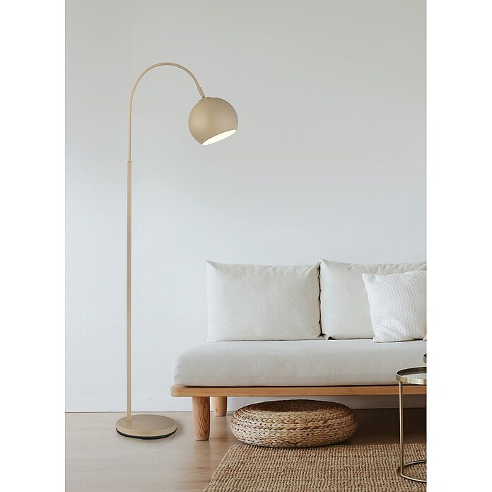 Globo Stehleuchte Benno (60 W, Höhe: 1 500 mm, Braun, E27) | BAUHAUS