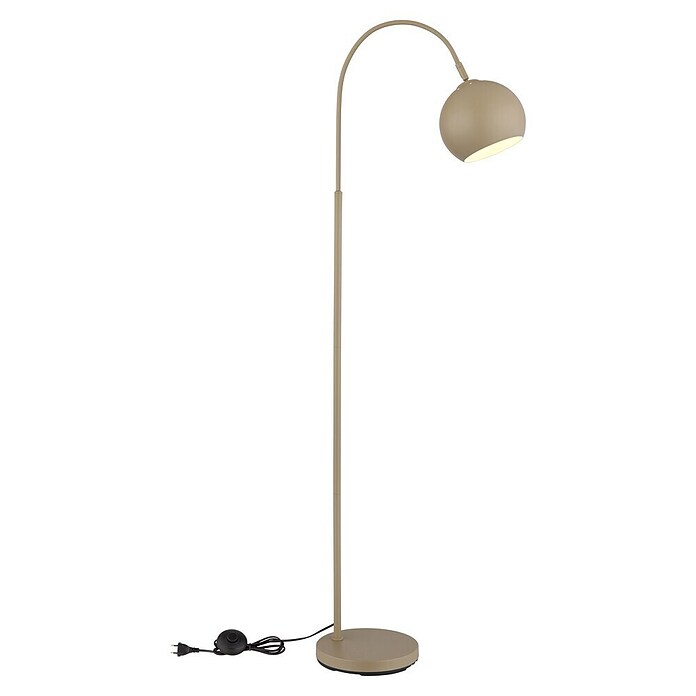 Globo Stehleuchte Benno (60 W, Höhe: 1 500 mm, Braun, E27) | BAUHAUS